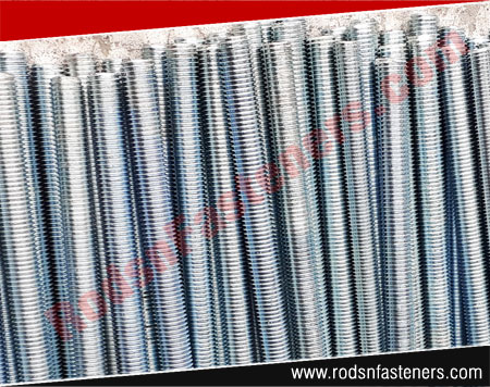 threaded rods coil rods carbon steel thread bars manufacturers exporters india punjab ludhiana