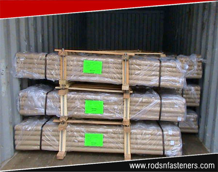 threaded rods packagings for exports from india - thread bars coil rods manufacturers exporters in india punjab